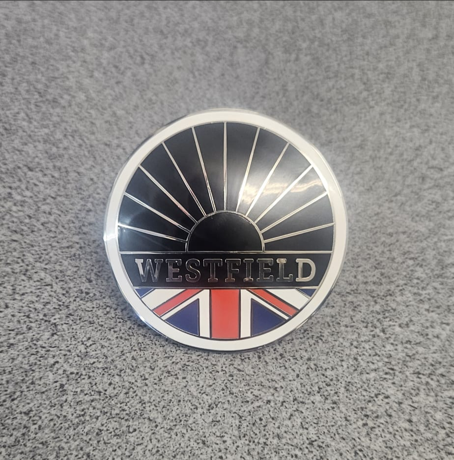 50mm Westfield Enamel Bonnet Badge - New Logo