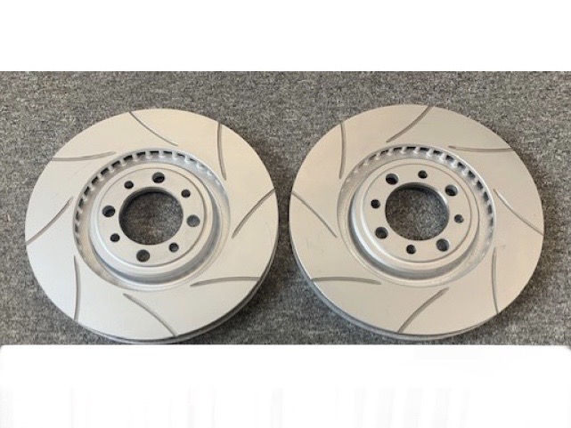 Big Brake Kit N/S Front Grooved & Vented Brake Disc