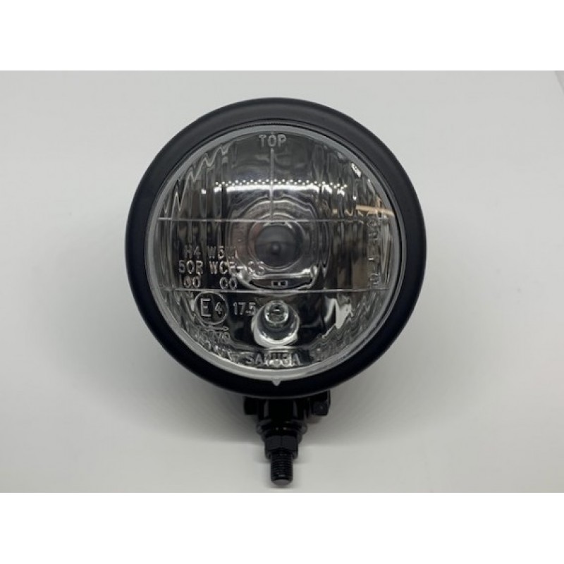 4" Black Headlamp