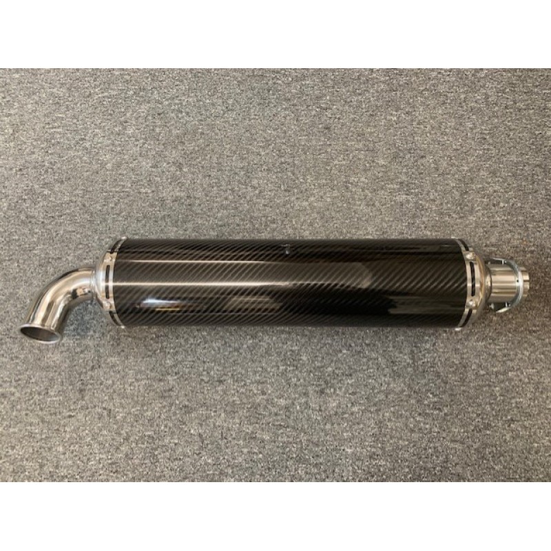 6" Carbon Silencer Non-Cat