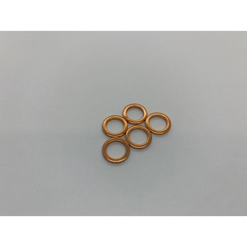 M10 Plain Copper Washer