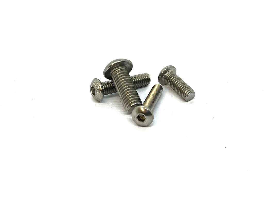 M5 x 12 Stainless Steel Button Head