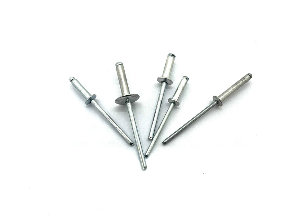 4.0 x 12.0mm Open Peel Rivet