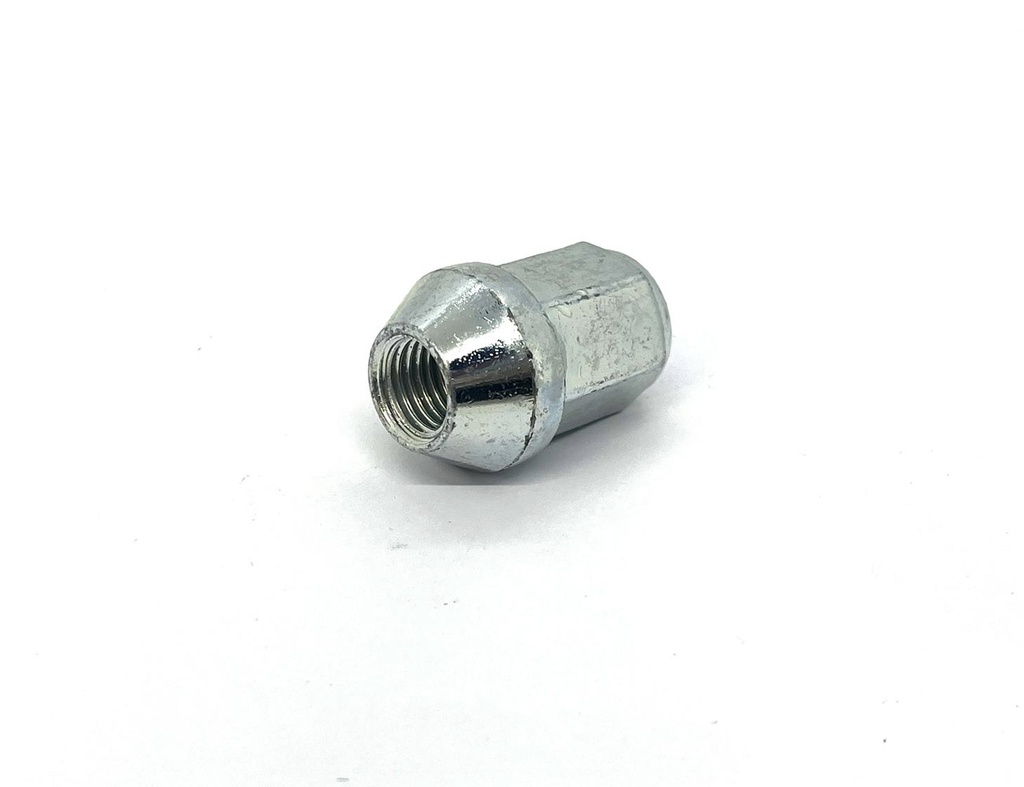 Silver Closed Wheel Nut