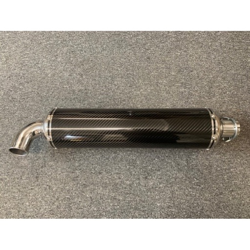 [1712063] 6" Carbon Silencer Non-Cat