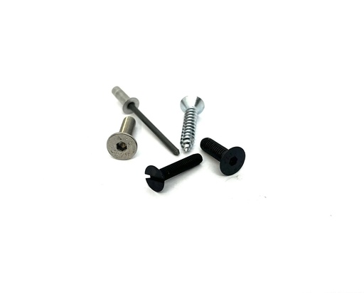 [8192155] M5 x 16 Black Countersunk Screw